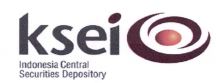 Trademark KSEI INDONESIA CENTRAL SECURITIES DEPOSITORY + LOGO