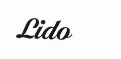 Trademark LIDO