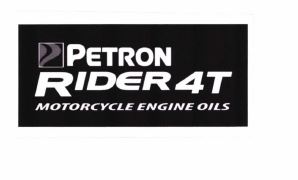 Trademark PETRON RIDER 4T MOTORCYCLE ENGINE OILS