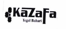 Trademark KAZAFA TEGAL BAHARI