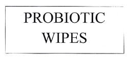 Trademark PROBIOTIC WIPES