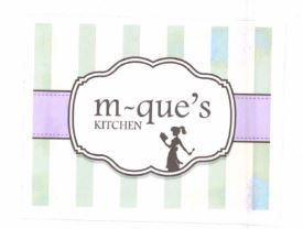 Trademark M-QUE'S KITCHEN + LOGO