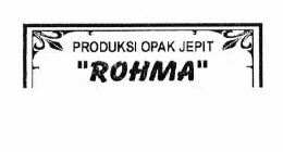 Trademark PRODUKSI OPAK JEPIT "ROHMAH"