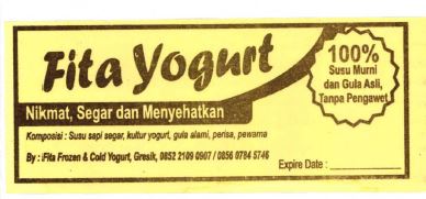 Trademark FITA YOGURT