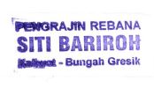 Trademark PENGRAJIN REBANA SITI BARIROH