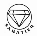 Trademark SABATIER + LOGO