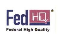 Trademark FED HQ FEDERAL HIGH QUALITY + LOGO