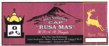 Trademark PECI NASIONAL CAP RUSA MAS + LOGO