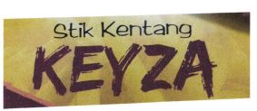 Trademark STIK KENTANG KEYZA + LUKISAN