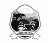 Trademark RAINFOREST REGIME + LOGO