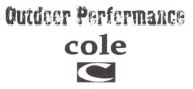 Trademark OUTDOOR PERFORMANCE COLE + LOGO