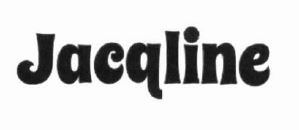 Trademark JACQLINE