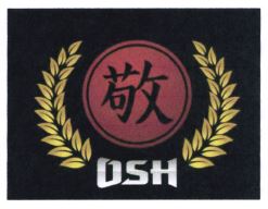 Trademark OSH + LOGO + HURUF KANJI