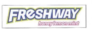 Trademark FRESHWAY HONEY LEMON MINT + LOGO