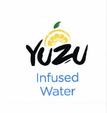 Trademark YUZU INFUSED WATER + logo