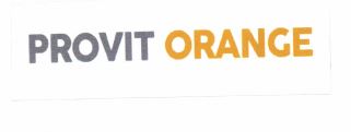 Trademark PROVIT ORANGE