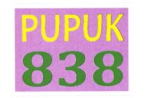 Trademark PUPUK 838