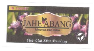 Trademark JAHE ABANG + LUKISAN