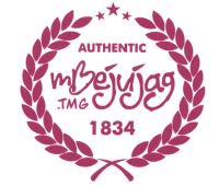 Trademark AUTHENTIC MBEJUJAG TMG 1834 + LOGO