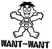 Trademark WANT-WANT + LOGO