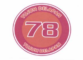 Trademark 78 TUJUH DELAPAN