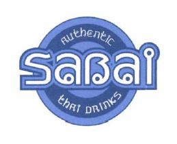 Trademark AUTHENTIC SABAI THAI DRINKS