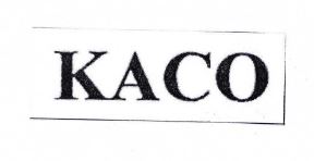 Trademark KACO