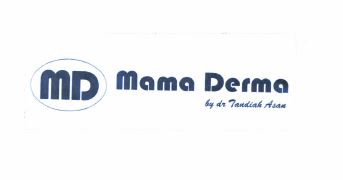 Trademark MAMA DERMA BY DR TANDIAH ASAN + LOGO MD