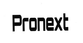 Trademark PRONEXT