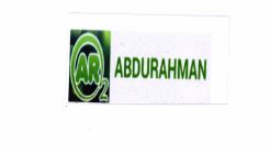 Trademark ABDURAHMAN DAN LOGO ARO2 + LOGO