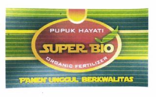 Trademark PUPUK HAYATI SUPER BIO ORGANIC FERTILIZER PANEN UNGGUL BERKWALITAS