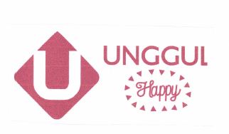 Trademark UNGGUL HAPPY + Lukisan