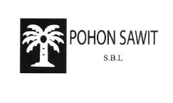 Trademark POHON SAWIT S.B.L + LOGO