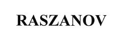 Trademark RASZANOV