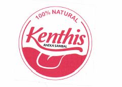 Trademark 100% NATURAL KENTHIS ANEKA SAMBAL