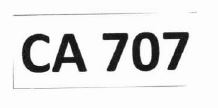 Trademark CA 707