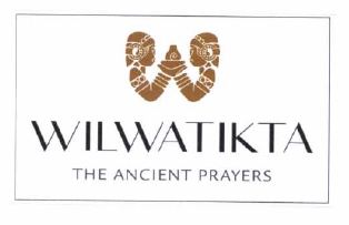 Trademark WILWATIKTA THE ANCIENT PRAYERS + LOGO