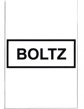 Trademark BOLTZ