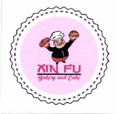 Trademark XIN FU BAKERY AND CAKE + LOGO