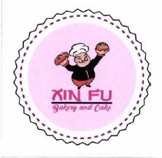 Trademark XIN FU BAKERY AND CAKE + LOGO