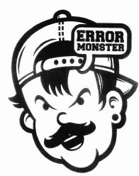 Trademark ERROR MOSNSTER + LOGO