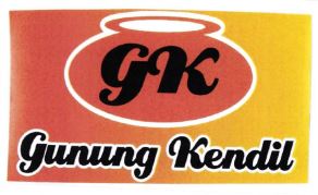 Trademark GK GUNUNG KENDIL + LOGO