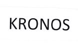 Trademark KRONOS