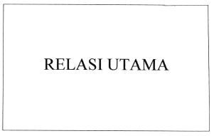 Trademark RELASI UTAMA