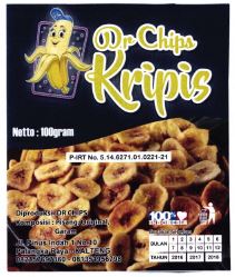 Trademark DR CHIPS KRIPIS + LOGO