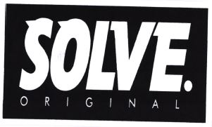 Trademark SOLVE ORIGINAL