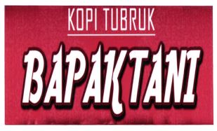 Trademark KOPI TUBRUK BAPAK TANI