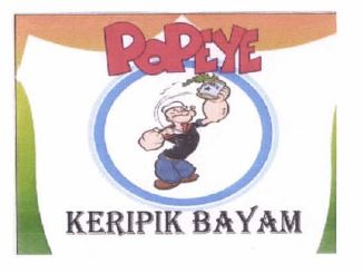 Trademark POPEYE KERIPIK BAYAM + LUKISAN