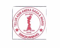 Trademark TELUR ASIN ANEKA RASA & WANGI SINGKAWANG + LOGO