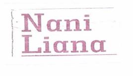 Trademark NANI LIANA